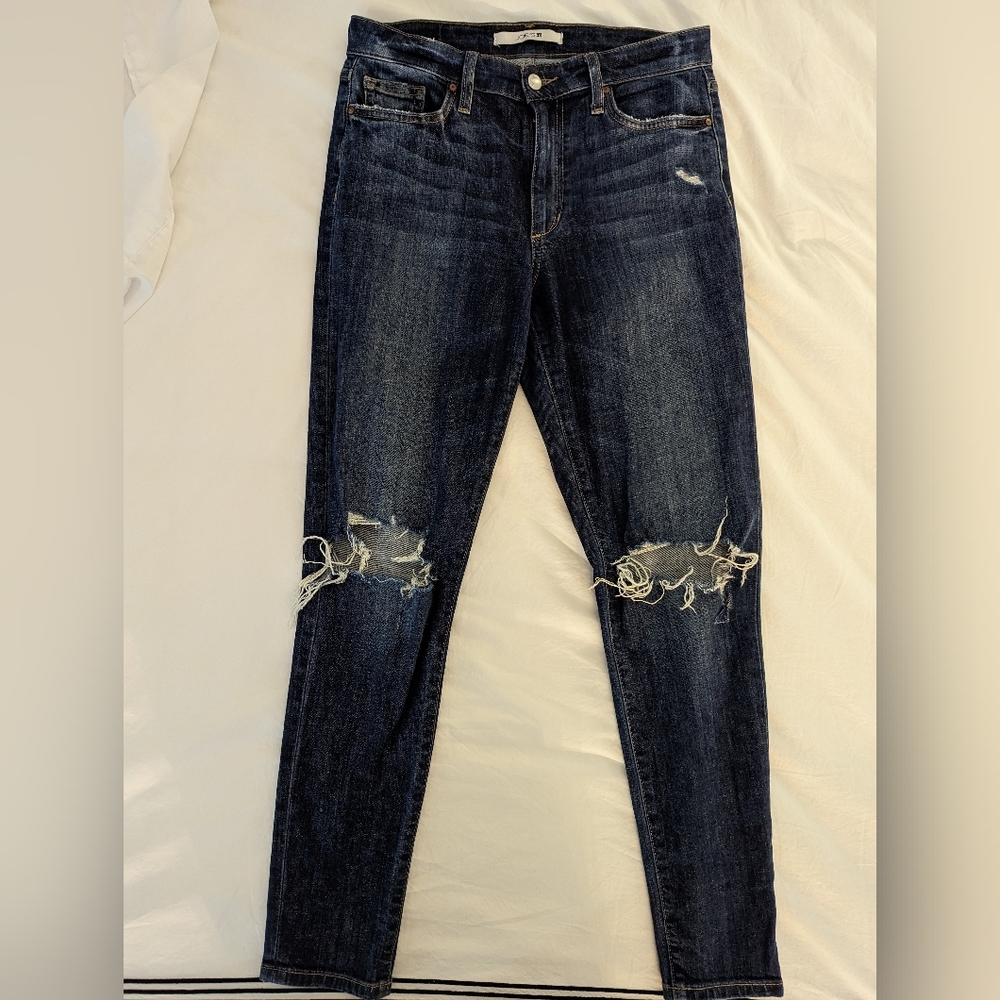 Joe's slim fit distressed jeans